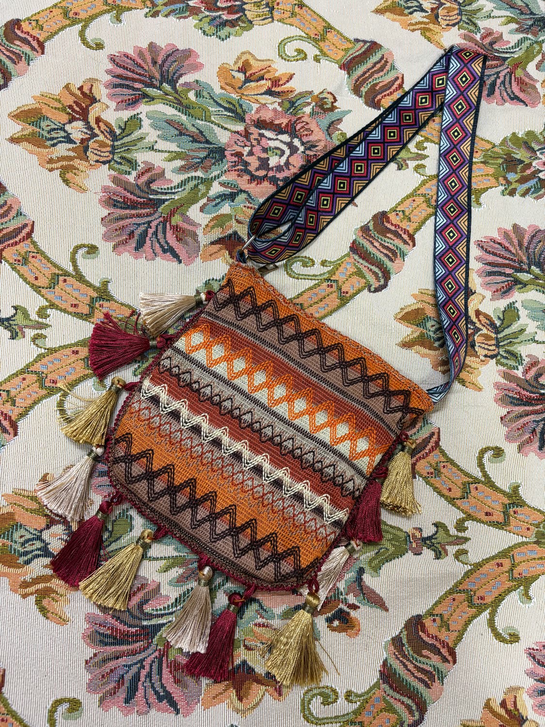 히피 패턴 크로스백  상품이미지3