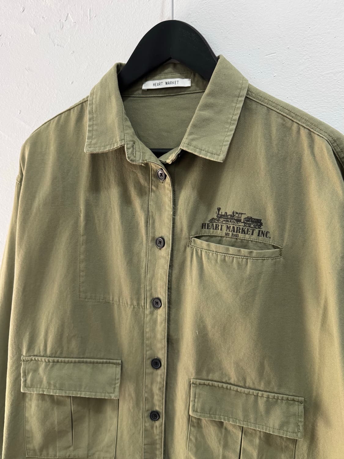 Heart Market 밀리터리 셔츠  상품이미지2