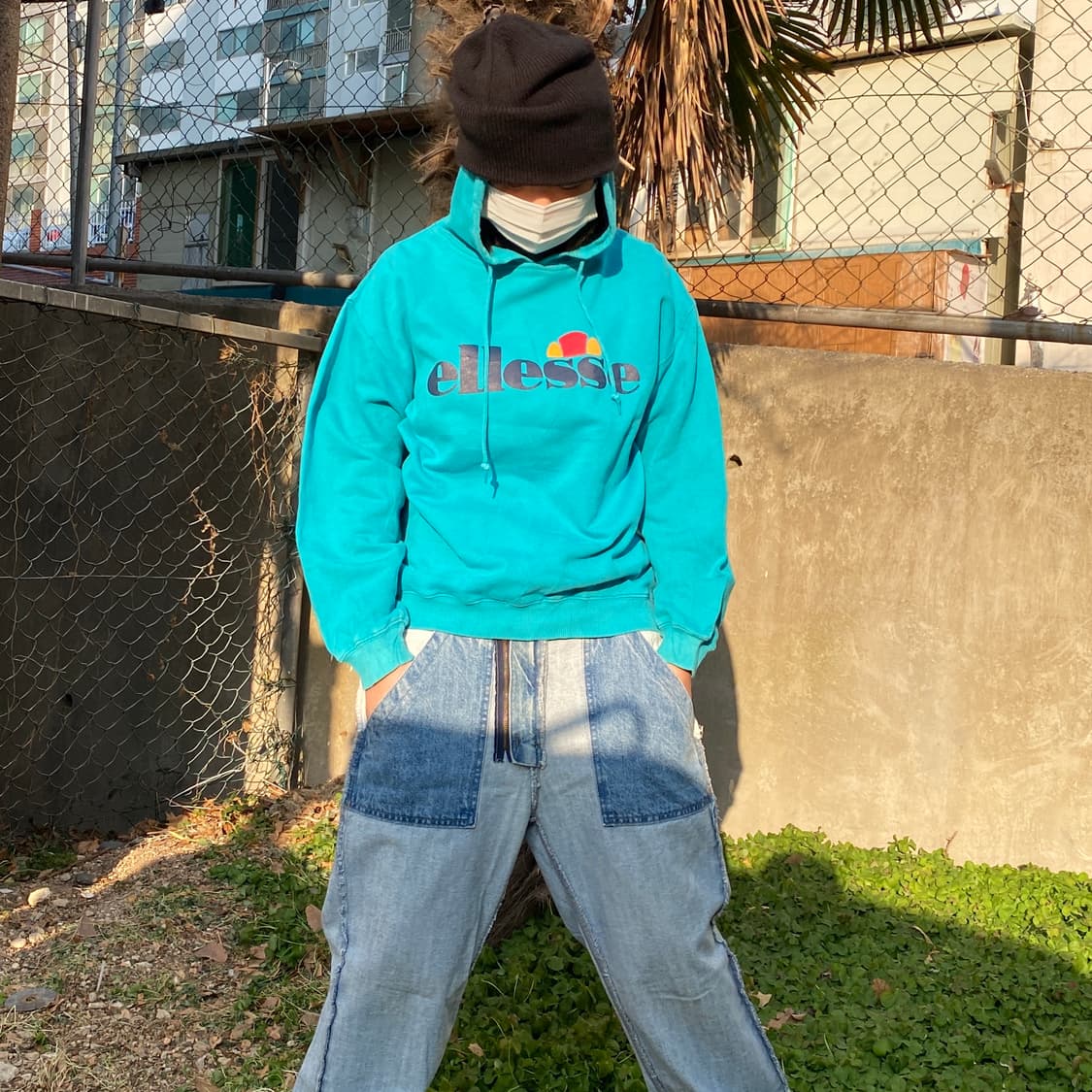 엘레쎄 헤리티지 빅 로고 후드 상품이미지9