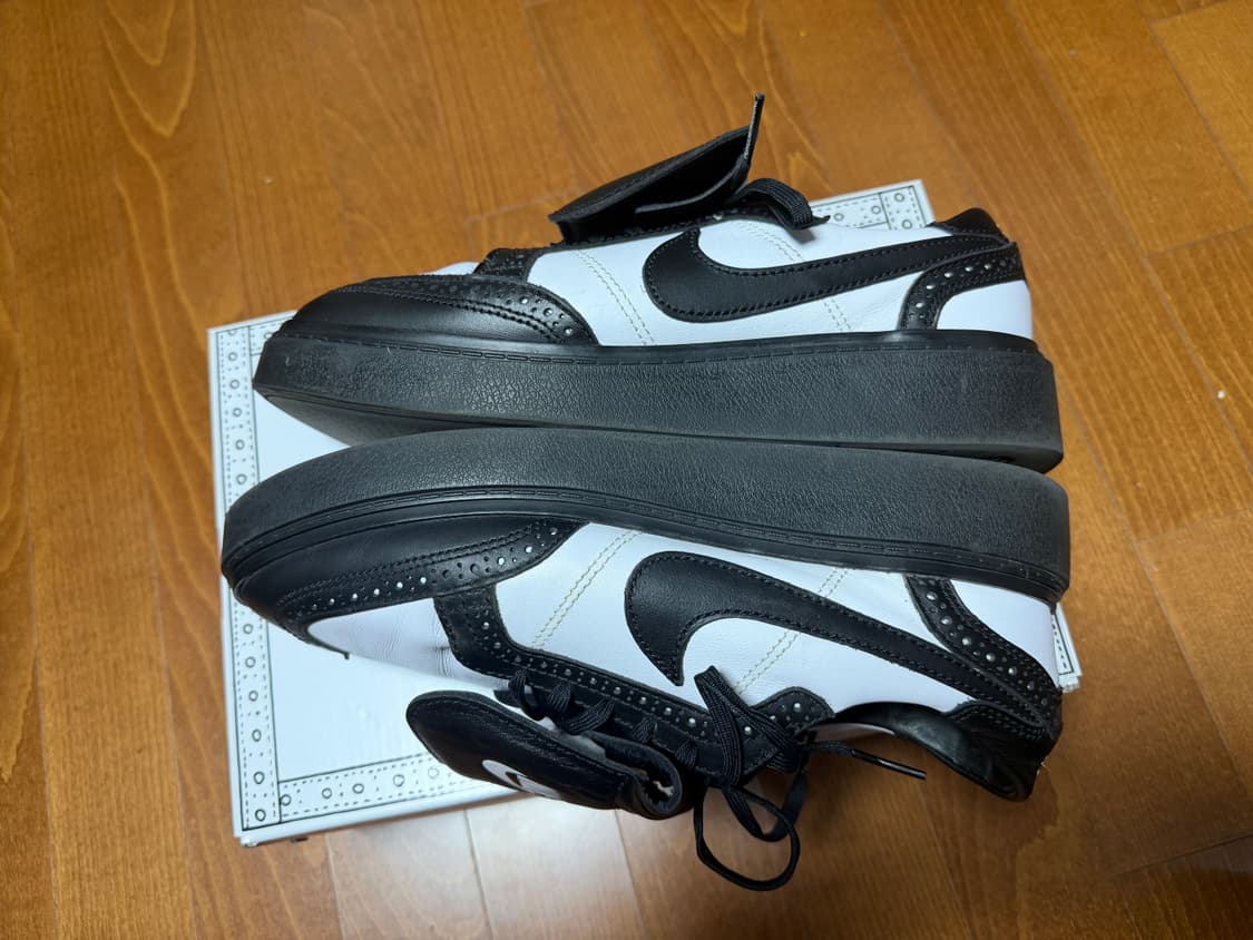 나이키X피스마이너스원 퀀도1 블랙 엔 화이트 상품이미지6