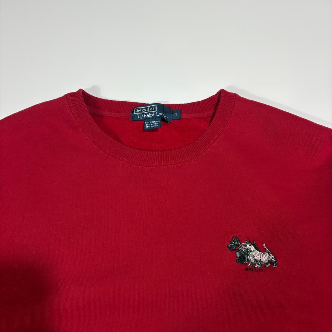 폴로랄프로렌 레드 맨투맨 상품이미지2