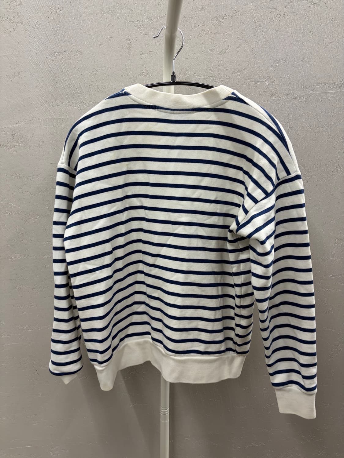 에트르 세실 스트라이프 강아지 맨투맨 S 상품이미지5