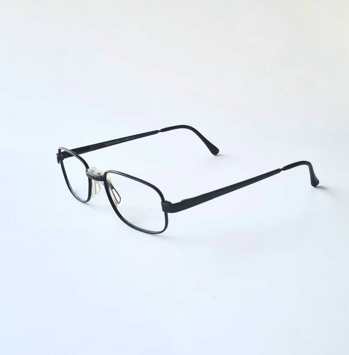 데드스탁 빈티지 무드 미니멀 블랙 스퀘어 안경테 741 상품이미지3