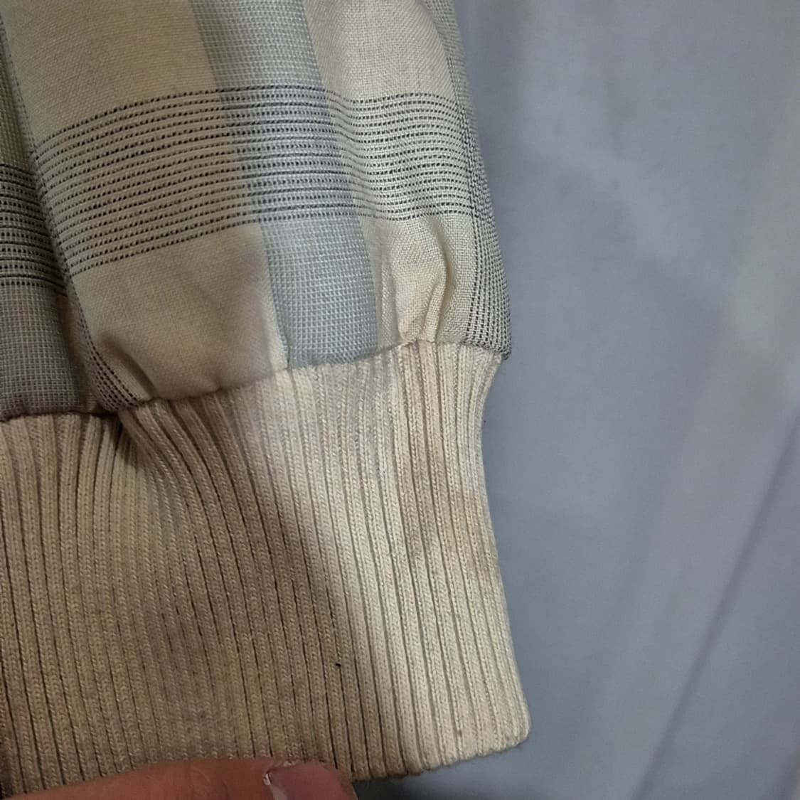 Lacoste 라코스테 체크 블루종 자켓 상품이미지6