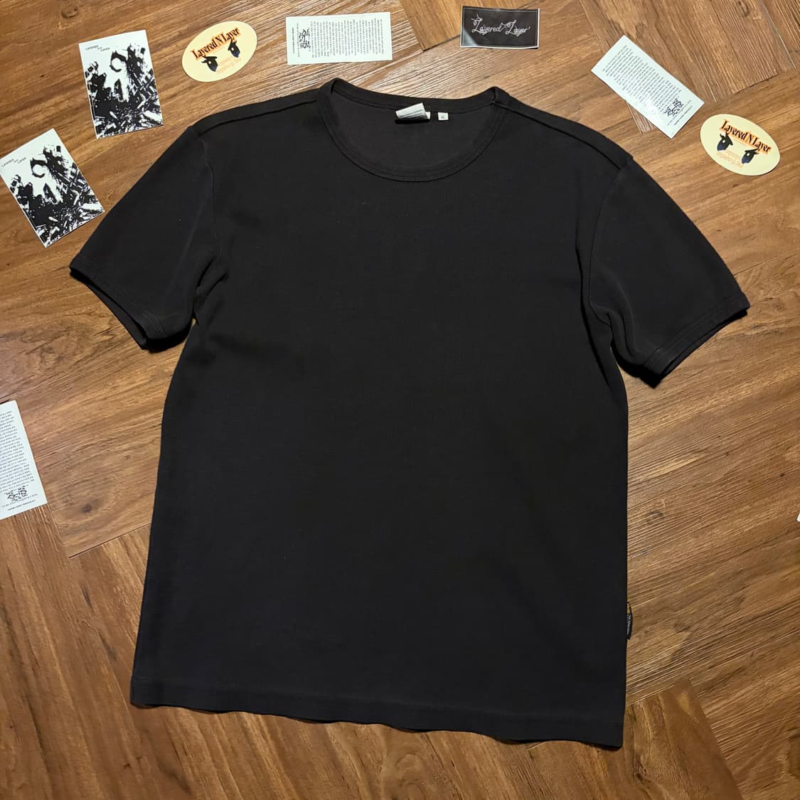 ALPHA INDUSTRIES 머슬핏 판발 니트 티셔츠 상품이미지1
