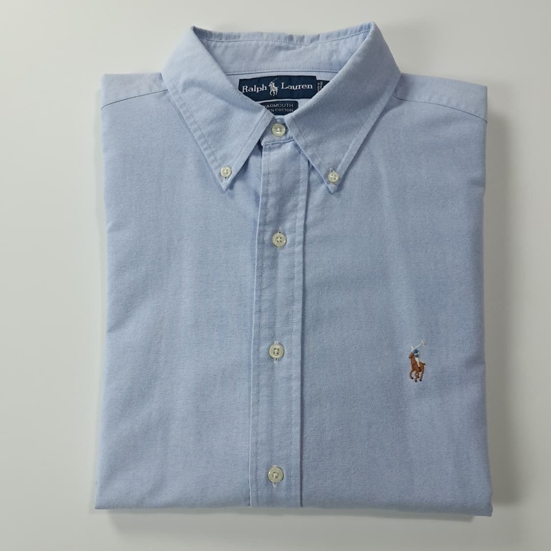 CK543 XL 폴로 90s 옥스포드 클래식블루 셔츠 남방 상품이미지7