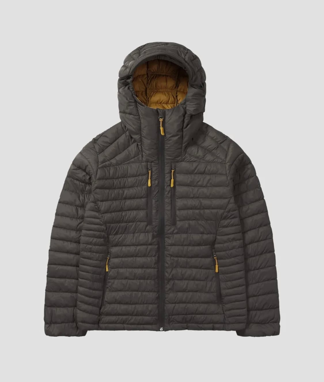 르아르 에센셜 후디드 라이트 패딩 자켓 차콜 L사이즈 상품이미지1