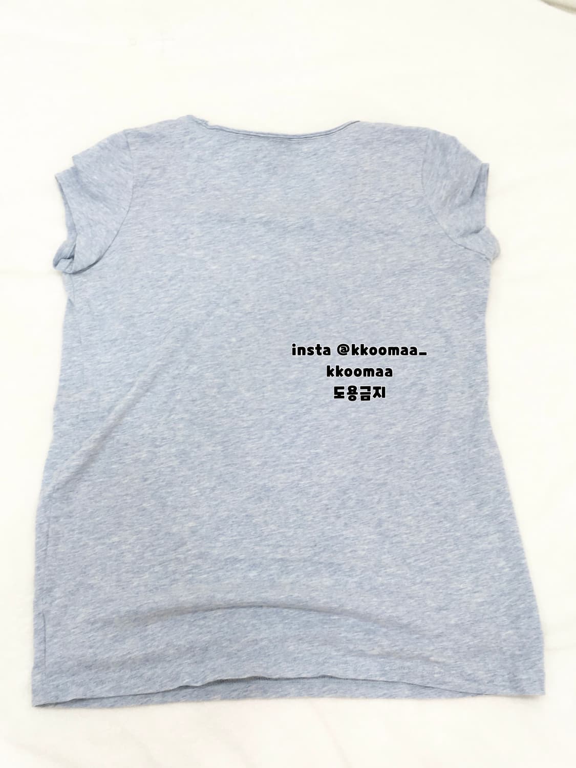 폴로 랄프로렌 빅포니 하늘 반팔티 티셔츠 상품이미지2