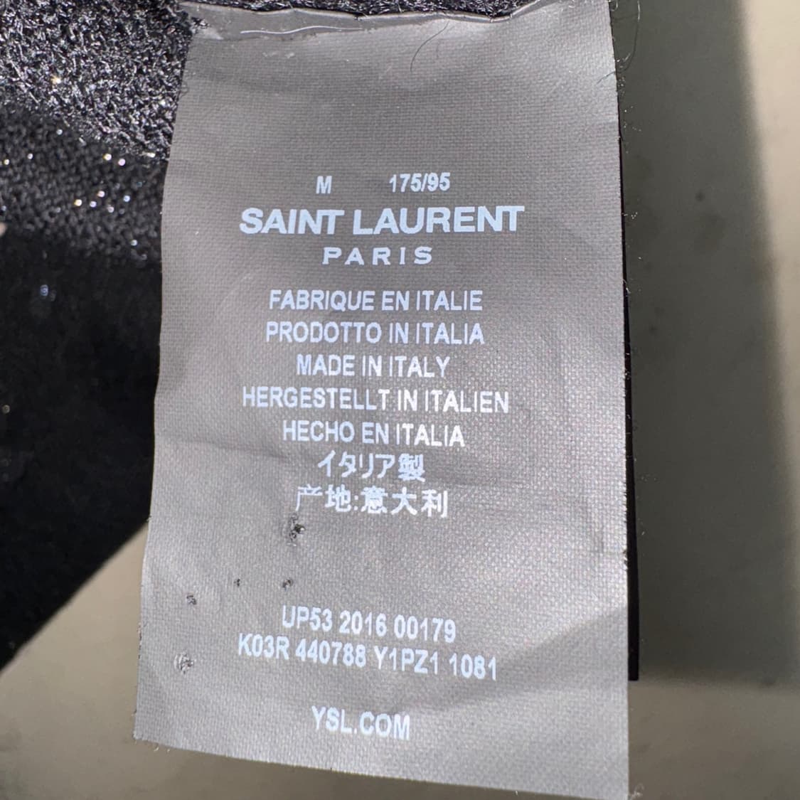 [M] AW16 Saint Laurent ‘Music Note‘ Knit 상품이미지5