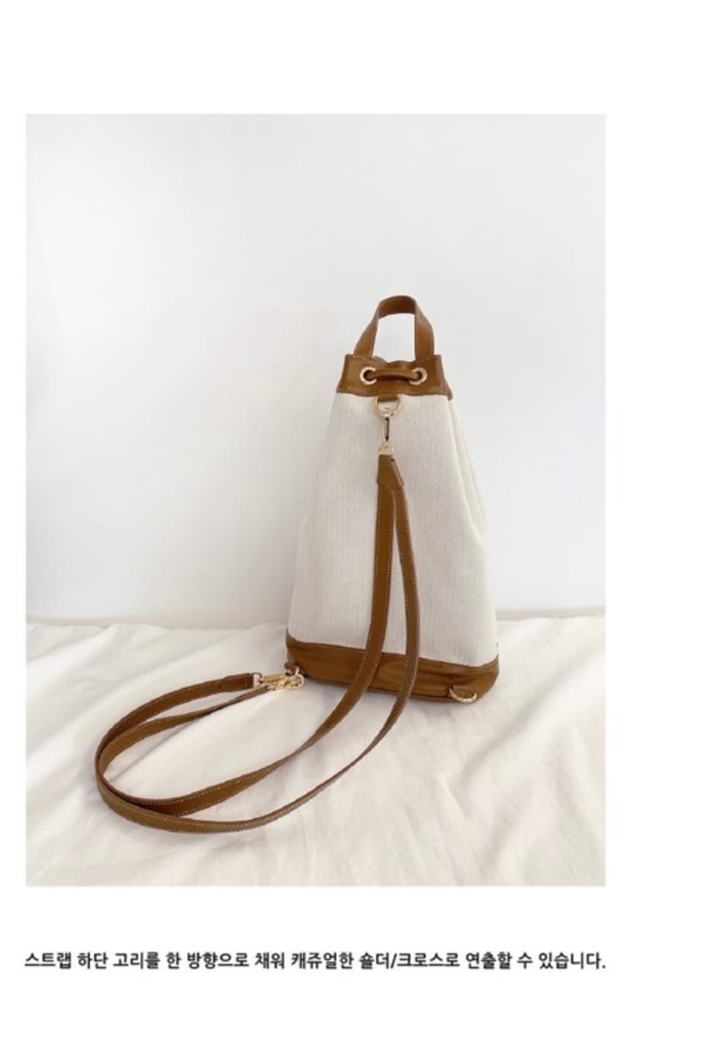 마지셔우드 JOY BACKPACK_brown 상품이미지4