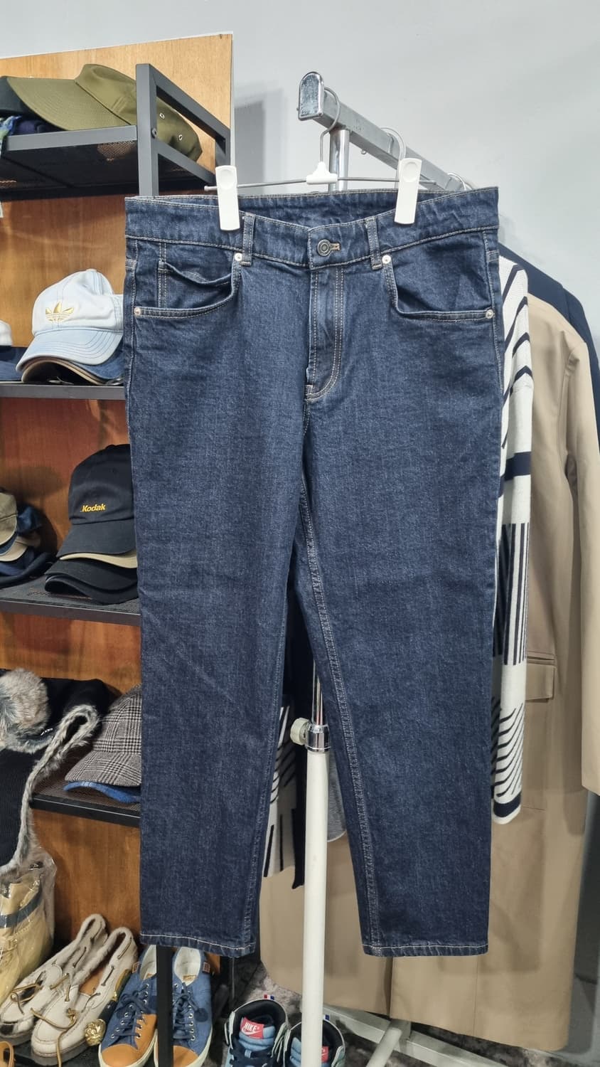 Massimo Dutti) 마시모두띠 진청 데님팬츠 스판 슬림 32 상품이미지1