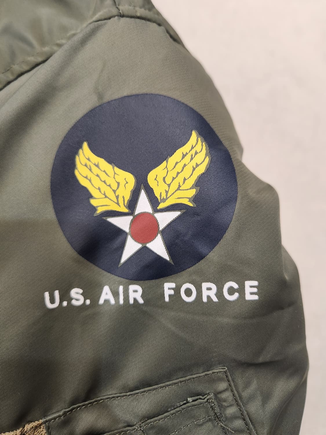 (새상품) 브론슨 ma-1 L사이즈 중국판 상품이미지5