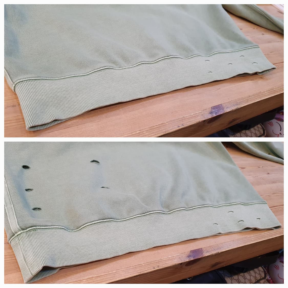 100/77.칼하트 펀칭 맨투맨(공용) 상품이미지6