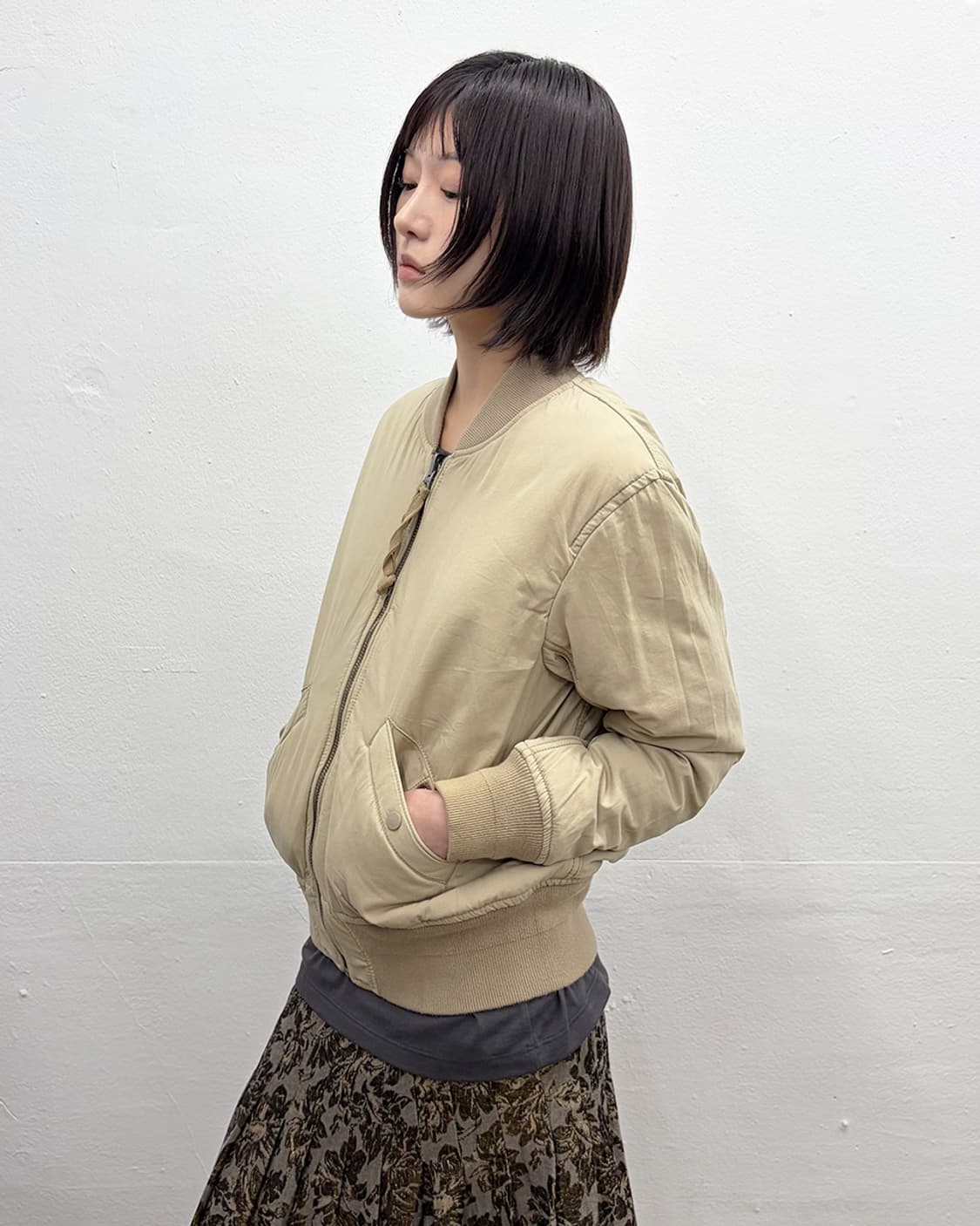 고아 리버서블 봄버 상품이미지5