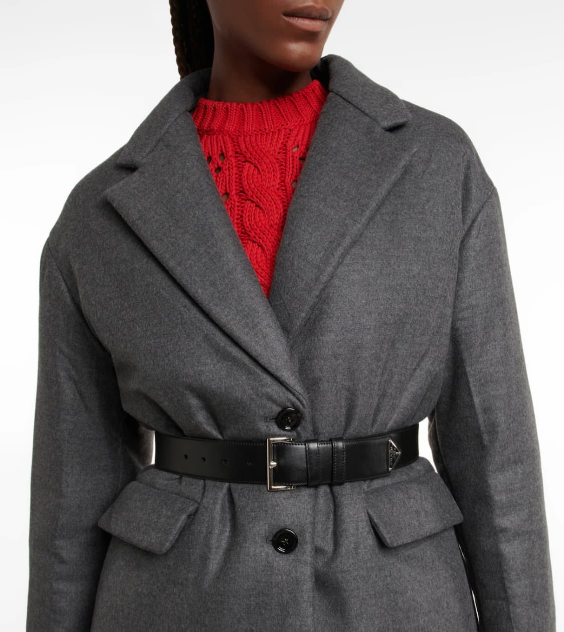 프라다 리나일론 패딩 코트 38(55-66) 새상품 상품이미지5