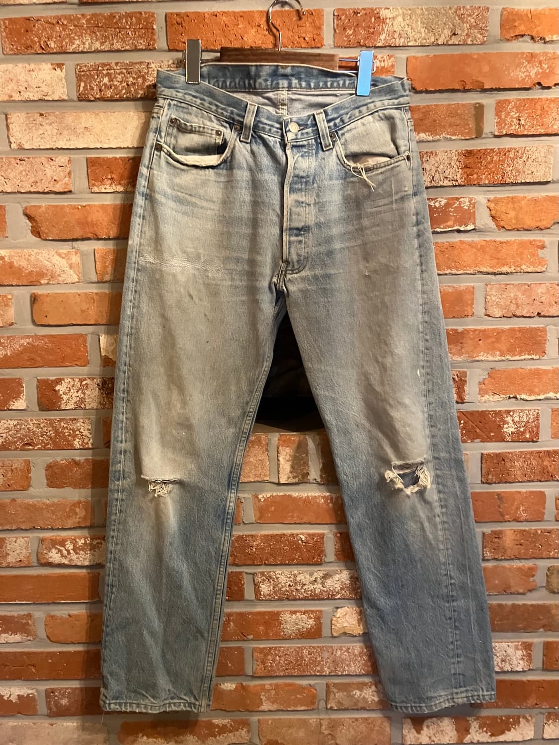 80s USA 빈티지 리바이스 501 데님 팬츠 상품이미지2