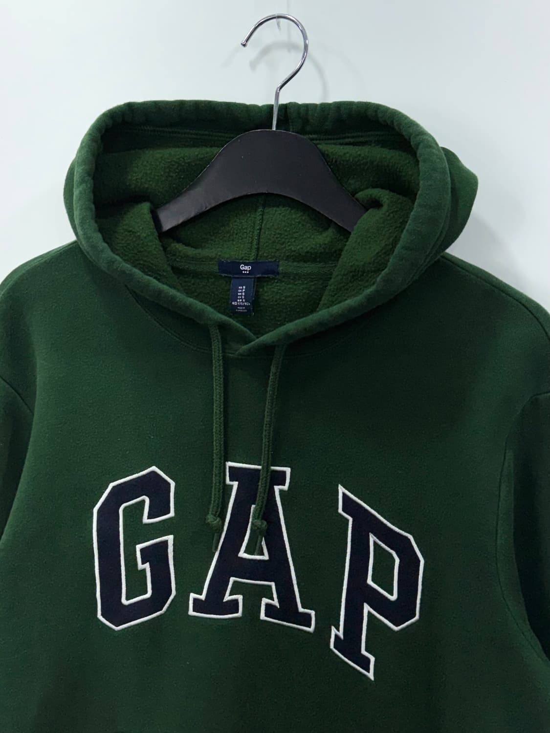 갭 로고 후드 그린 S 상품이미지2