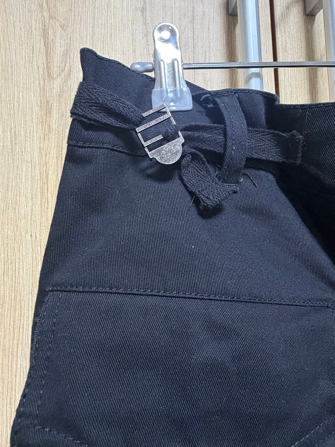 블랙 카고팬츠 상품이미지7