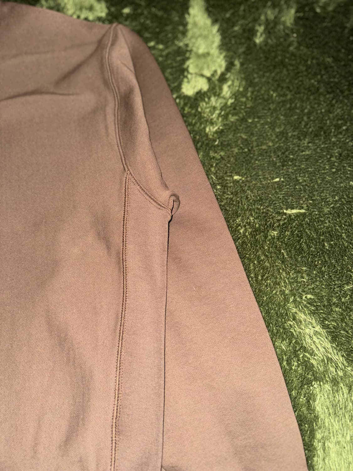 [M] Fetch 페치 선데이 엠브로이더리 로고 스웻셔츠 브라운 상품이미지5