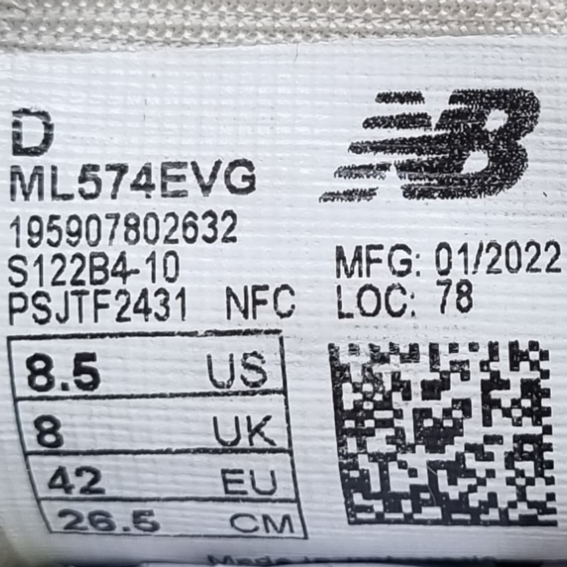 뉴발란스 574 그레이 남성운동화265 상품이미지6