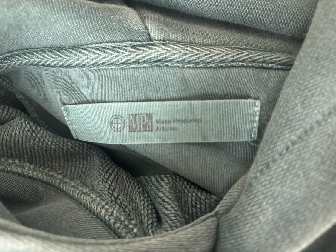 MPA 플라스틱프로덕트 다크그린 피그먼트 후디 상품이미지6