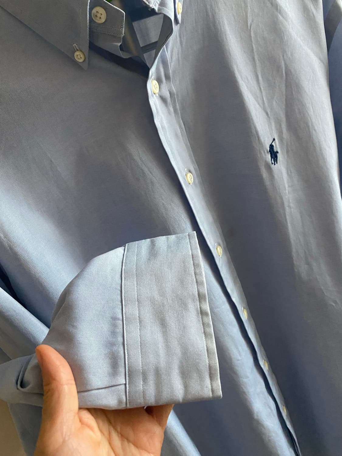 랄프로렌 클래식핏 하늘색 셔츠 17 상품이미지3