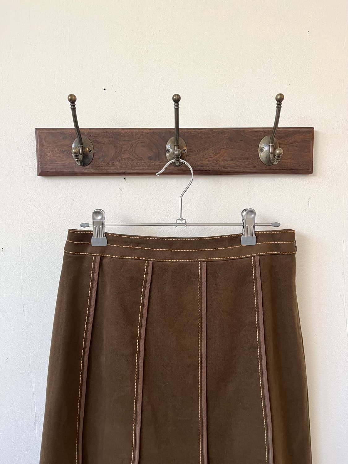 Cherissable 올리브 미디스커트 상품이미지3