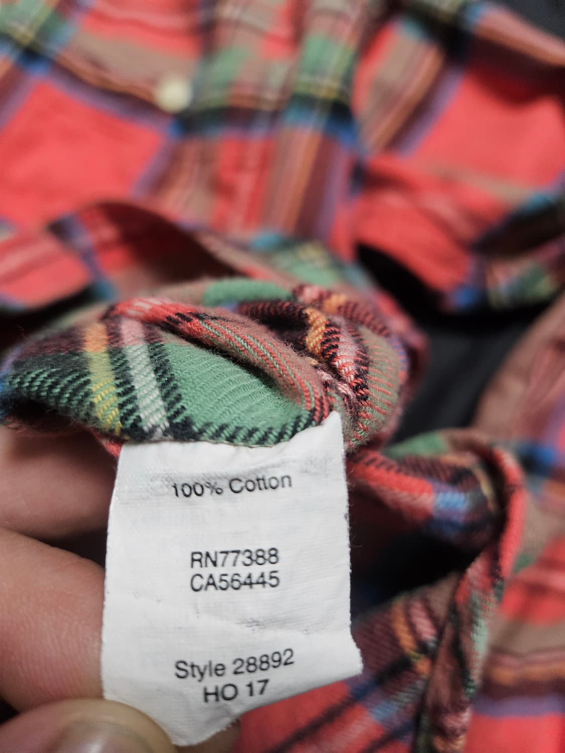 J.Crew 플란넬 체크 셔츠 M 상품이미지4