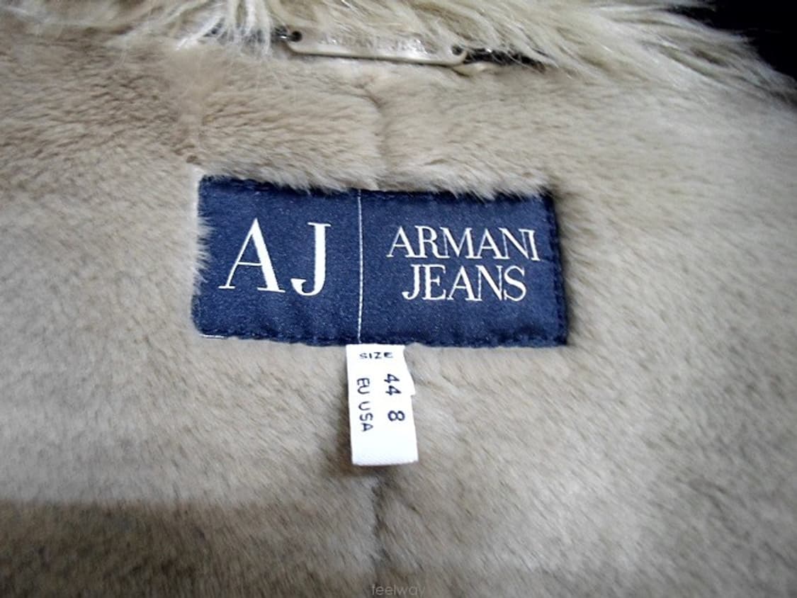 알마니진 정품 무스탕 자켓 66사이즈 상품이미지8