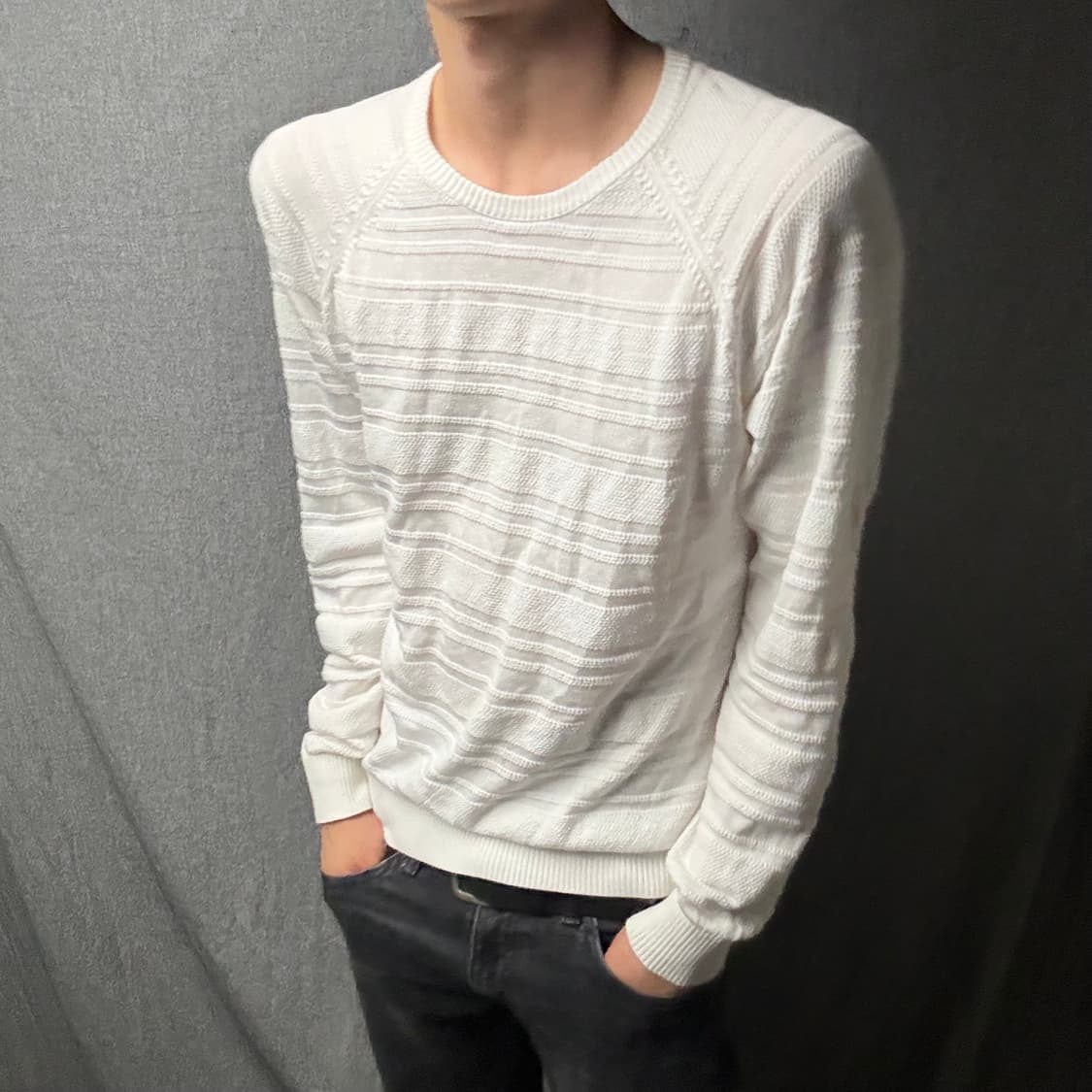 아르마니 익스체인지 나그랑 니트 상품이미지3