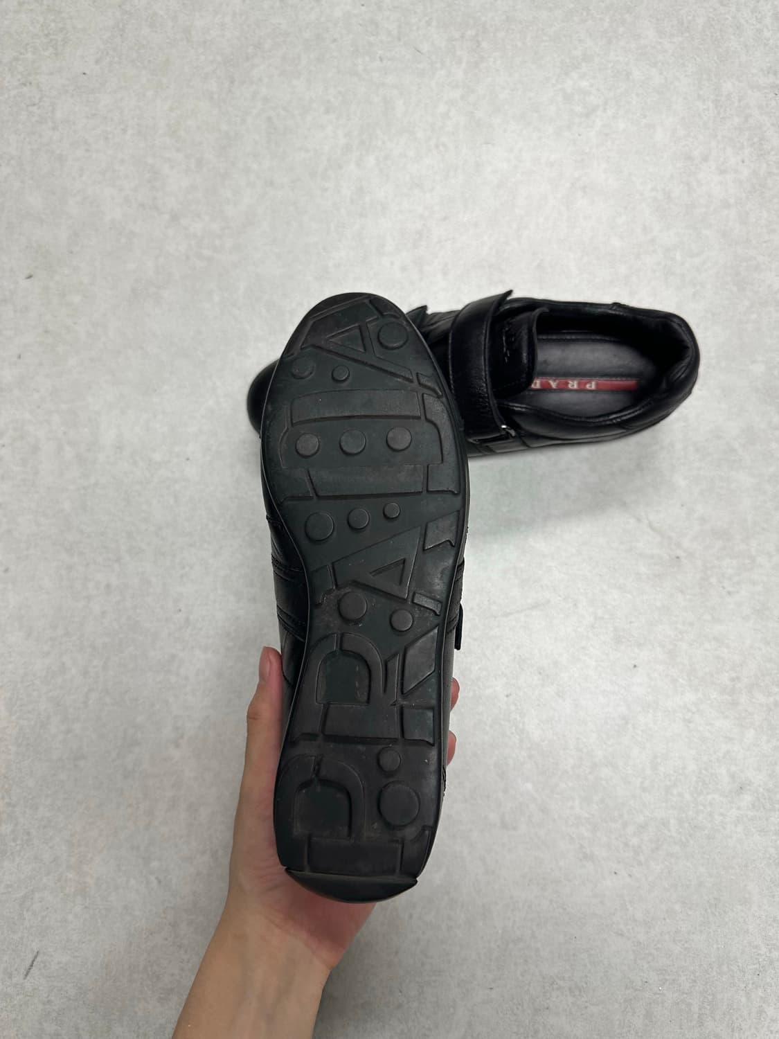 프라다 스포츠 레더 벨크로 상품이미지7