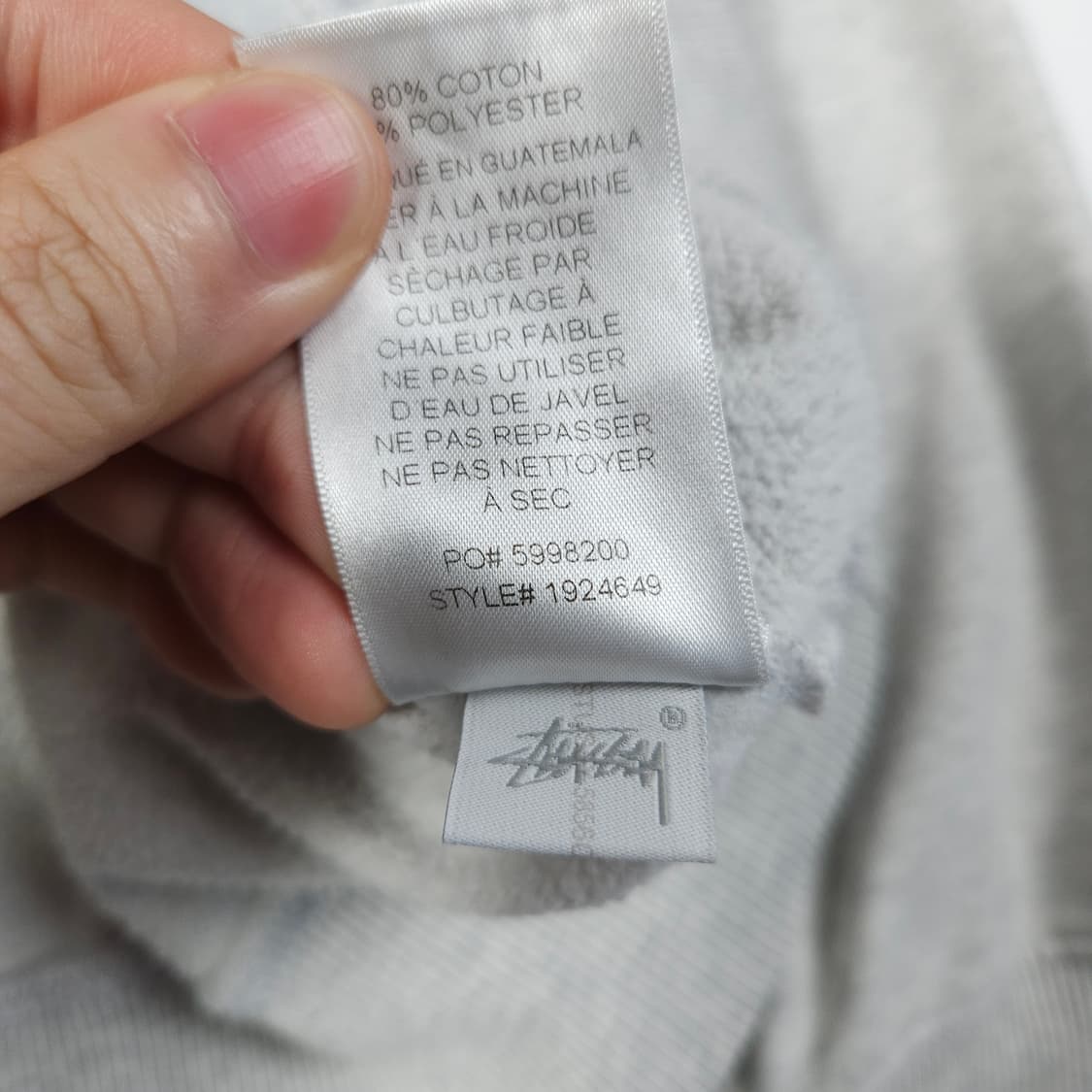 스투시 빅로고 후드티 상품이미지8