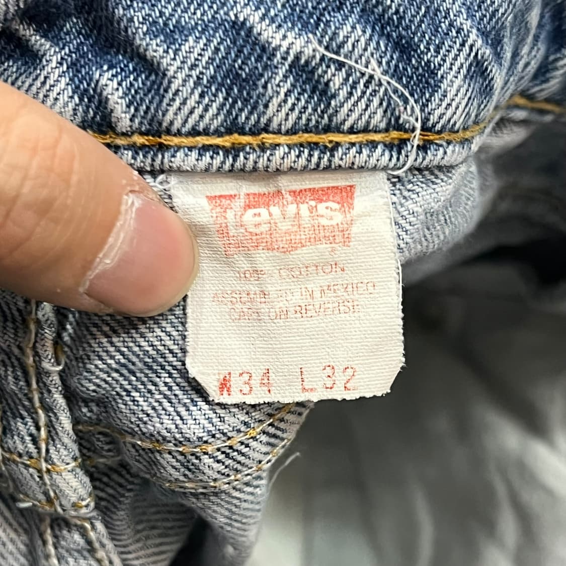 USA 리바이스 550 오렌지탭 데님팬츠y14164 상품이미지8