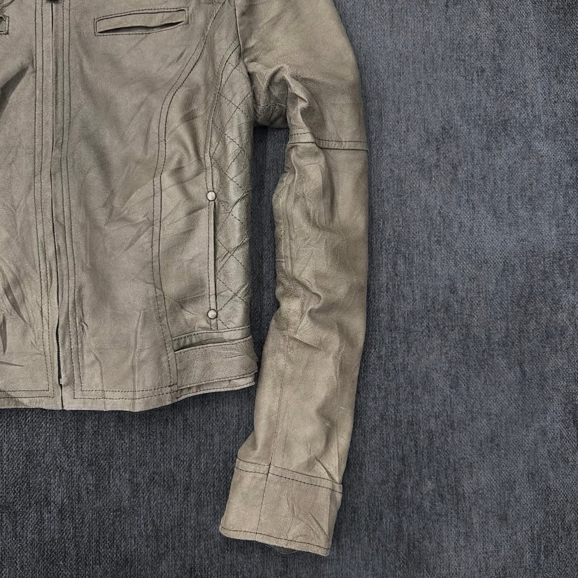 Khaki coating urban jacket 상품이미지5
