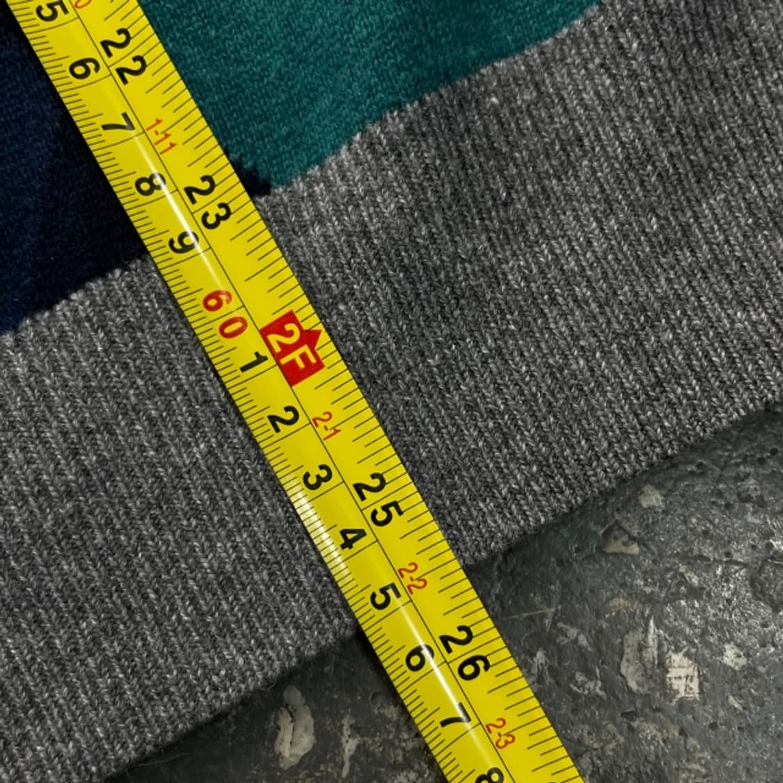 100 헨리코튼 아가일 니트 상품이미지6