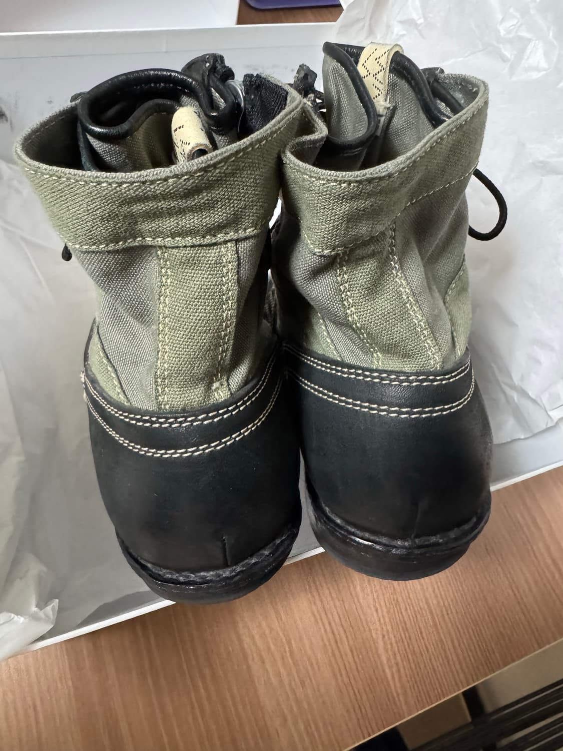 [9.5] visvim 7hole 73 folk olive 상품이미지3