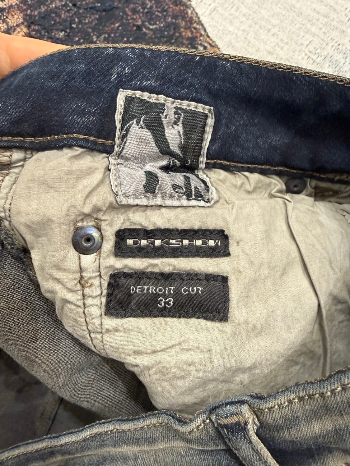 릭오웬스 허슬러 디트로이트 데님  상품이미지5