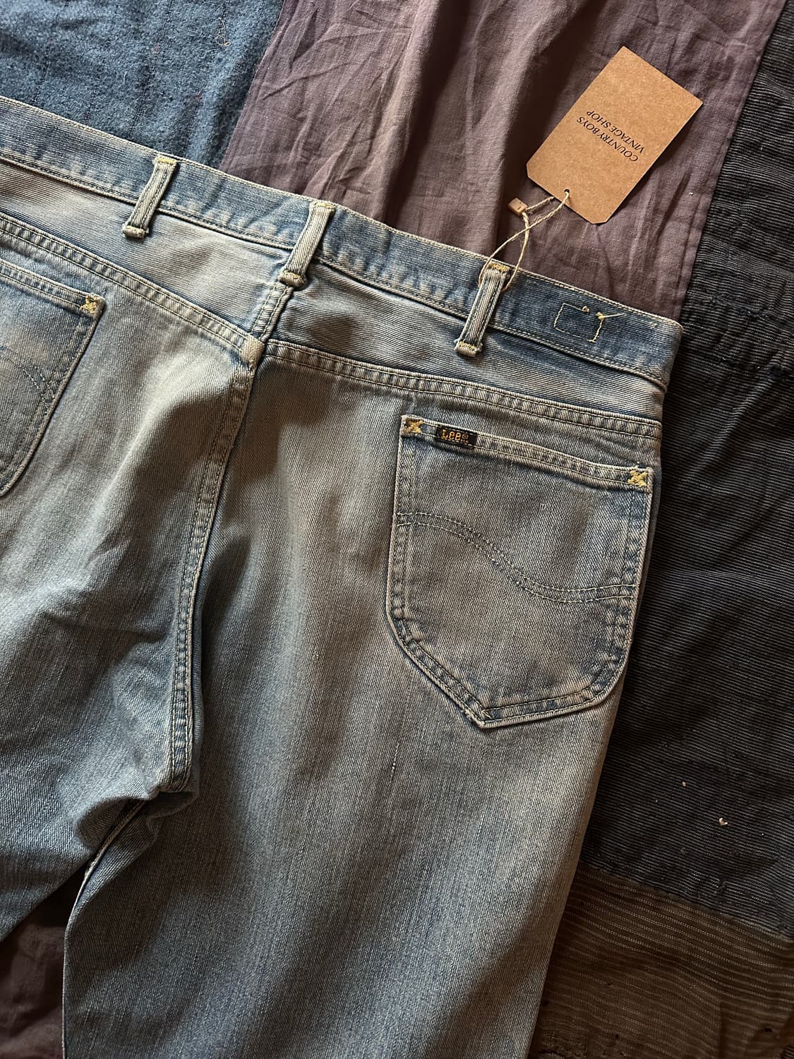 70s UAS LEE 200z Vintage Denim Pants 상품이미지7