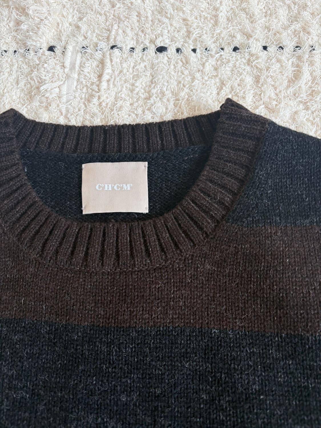 CHCM Stripe Wool Sweater 상품이미지4