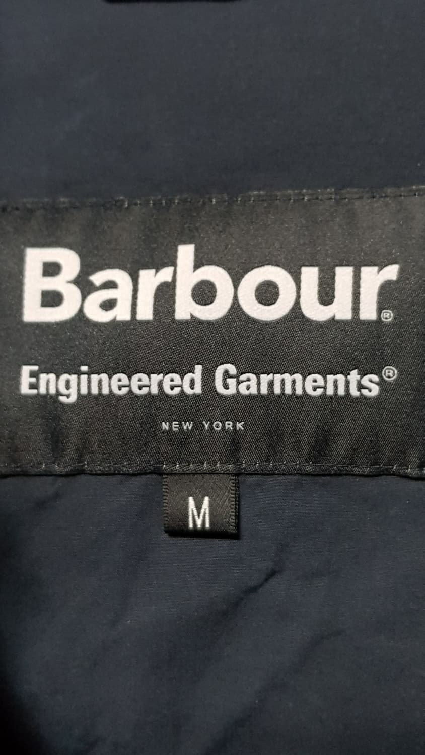 바버 x 엔지니어드가먼츠 그라함 네이비 상품이미지3