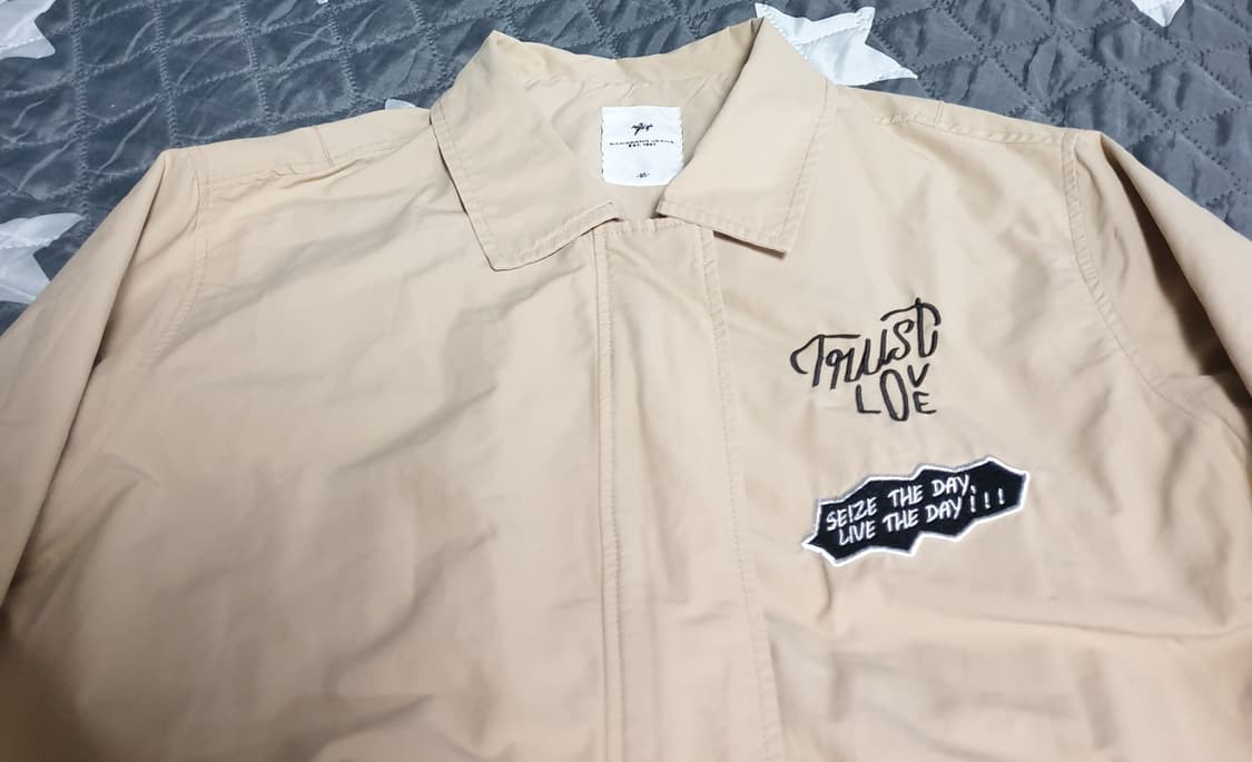 뱅뱅진스 빈티지 코치자켓 베이지 (M) 상품이미지2