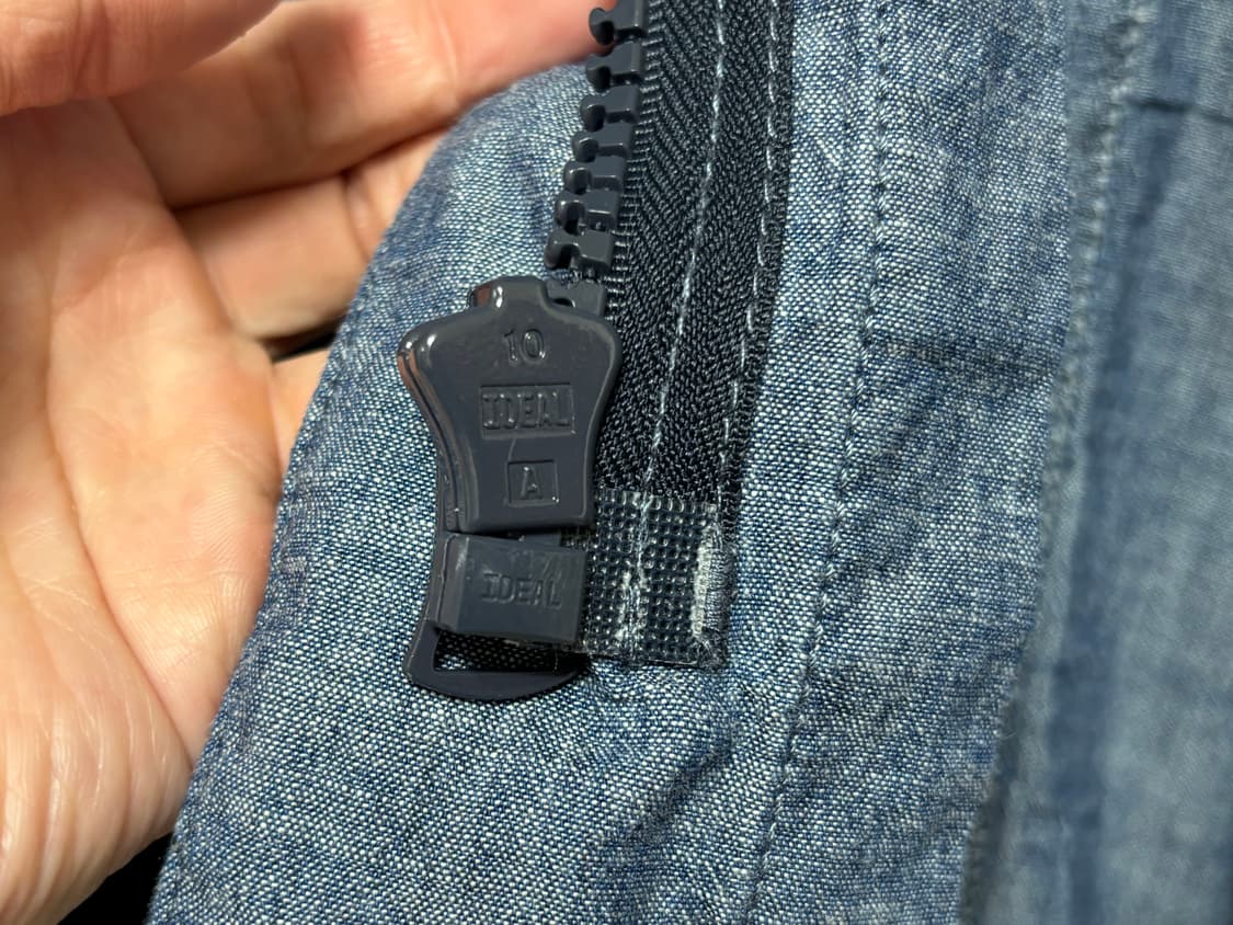 폴로 데님앤서플라이 샴브레이 코튼 후디점퍼 자켓 상품이미지6