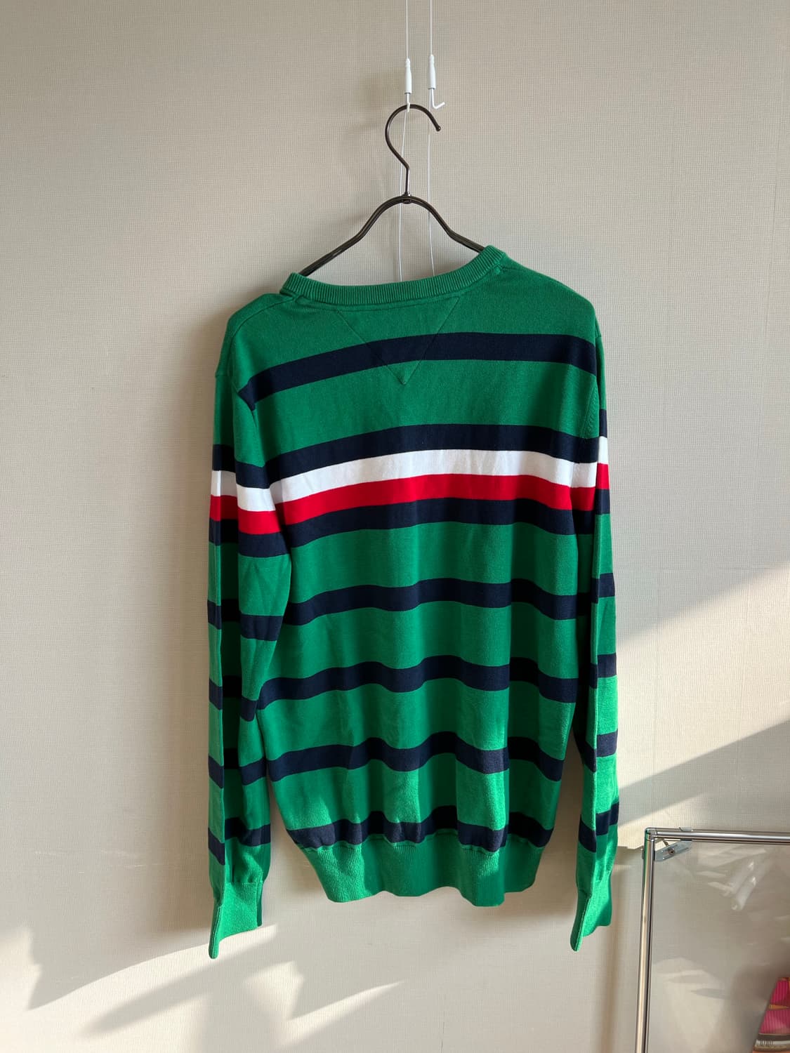 타미힐피거 그린 니트 상품이미지2