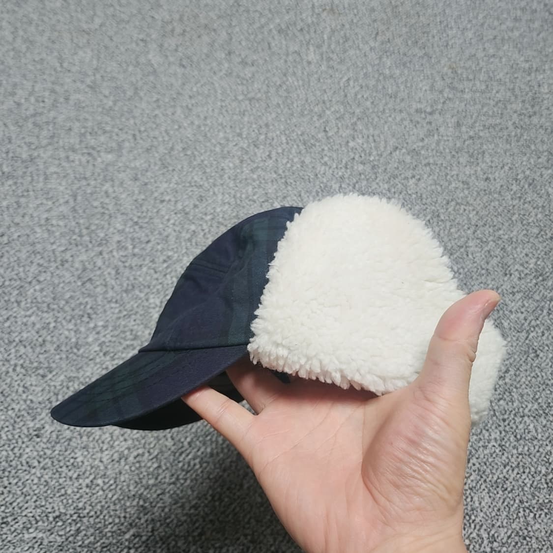 Gola 골라 체크 귀달이 군밤모자 상품이미지2