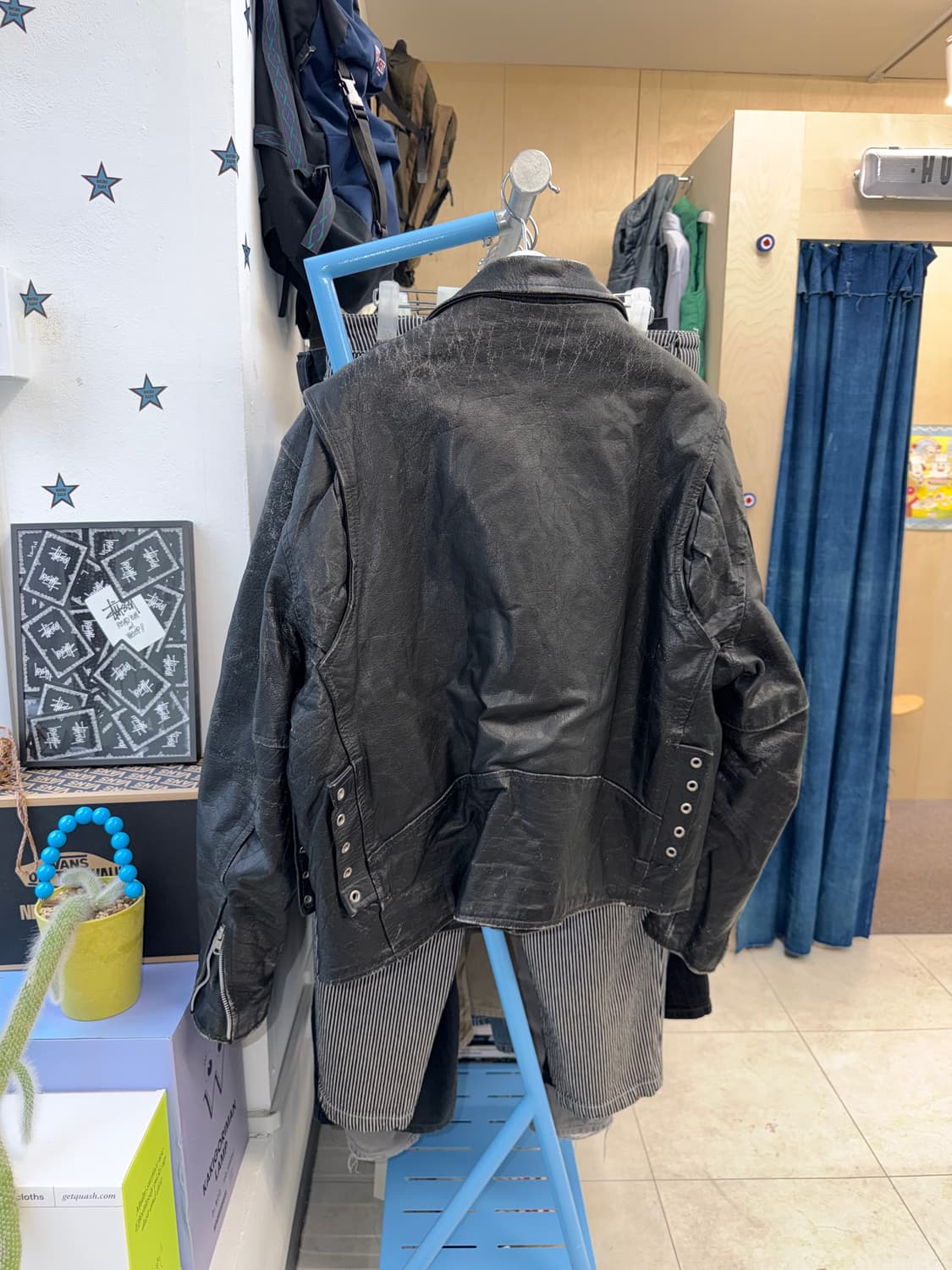 80s LA Roxx double rider jacket 상품이미지5