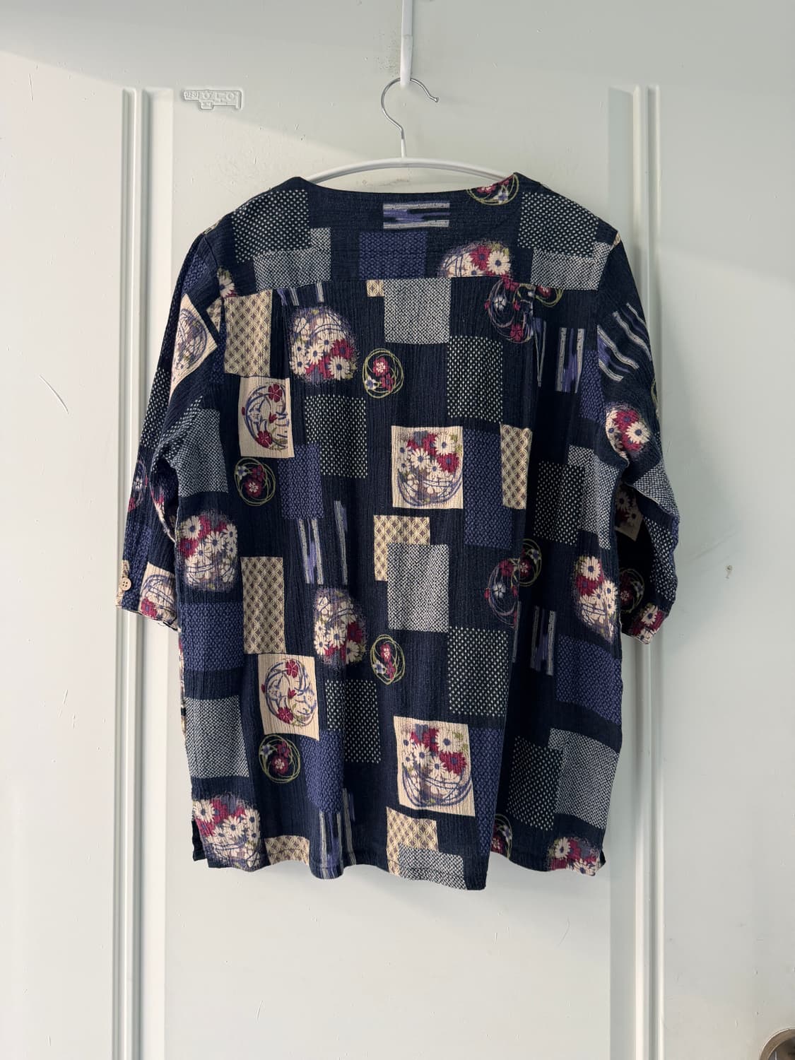 일본빈티지 모리 비대칭 가디건 블라우스 상품이미지10