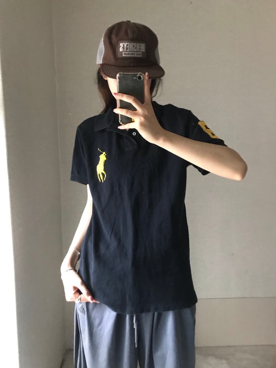폴로 블랙 빅포니 반팔pk 상품이미지3