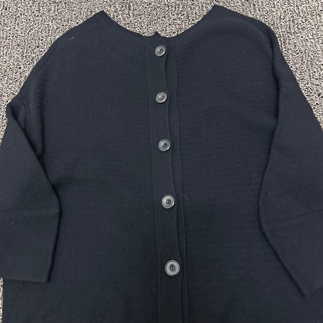 SYSTEM 시스템 여성 롱 가디건 블랙 90(F) 상품이미지3