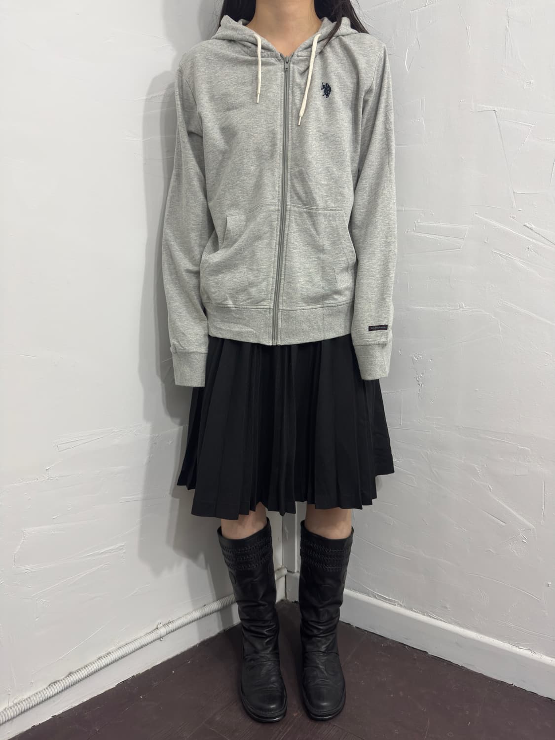 us.polo.assn hood zipup 상품이미지3