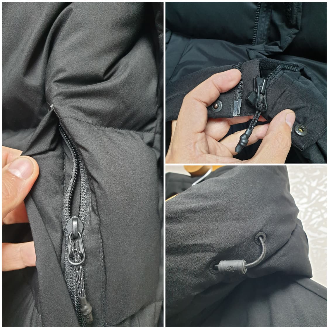 [L/100] 노스페이스 다운패딩 블랙 상품이미지5